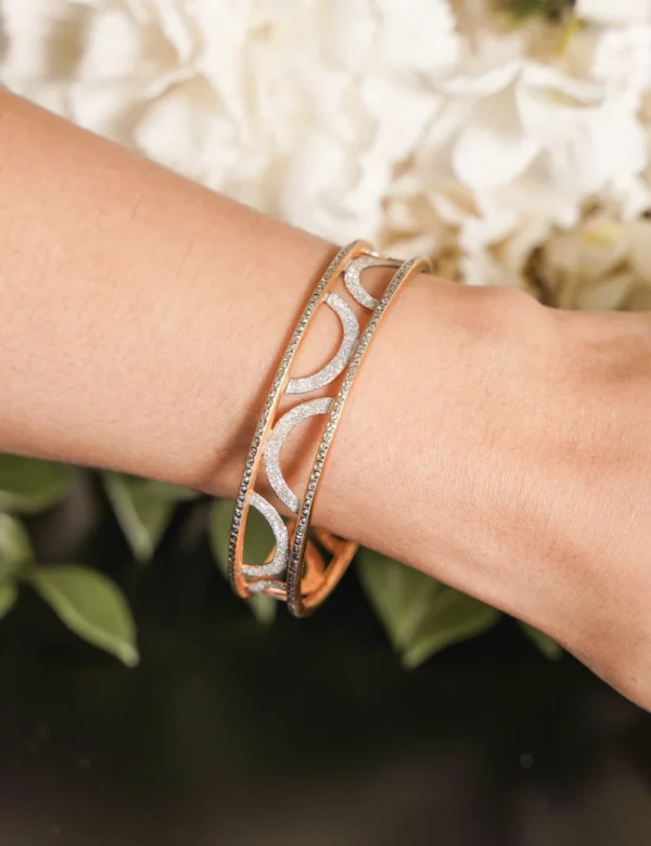 Celeste Crescent Bangle