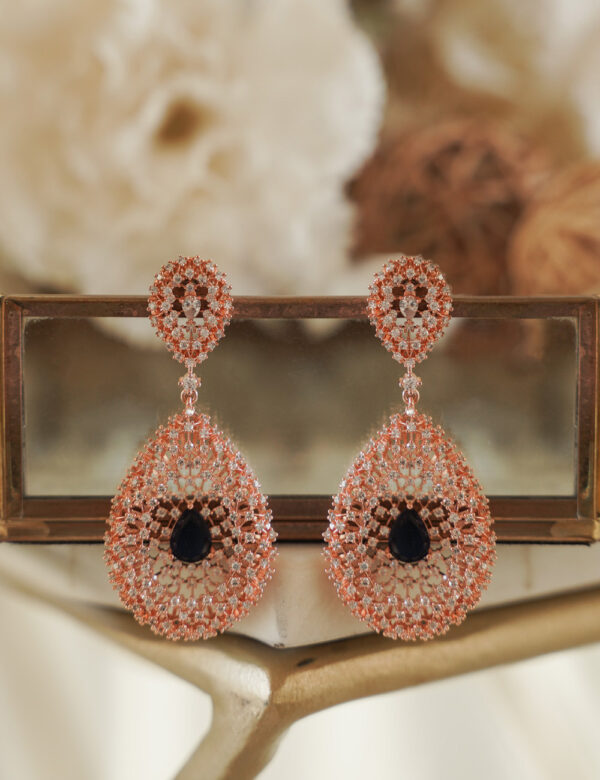 Midnight Dewdrop Earring