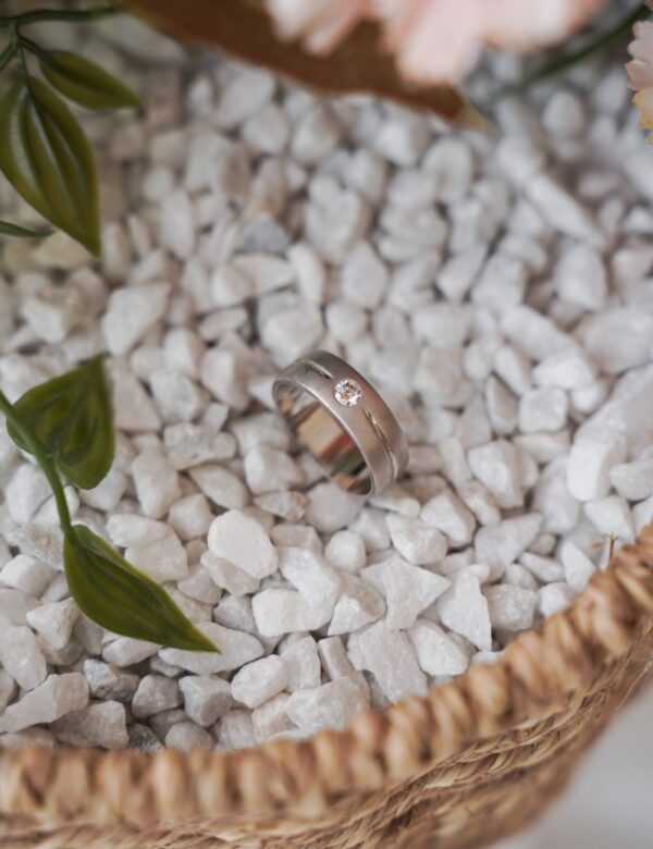 Monarch Solitaire Band Ring