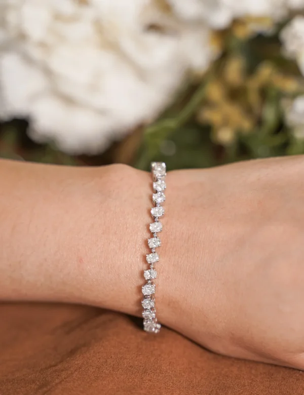 Infinite Grace Oval Bracelet