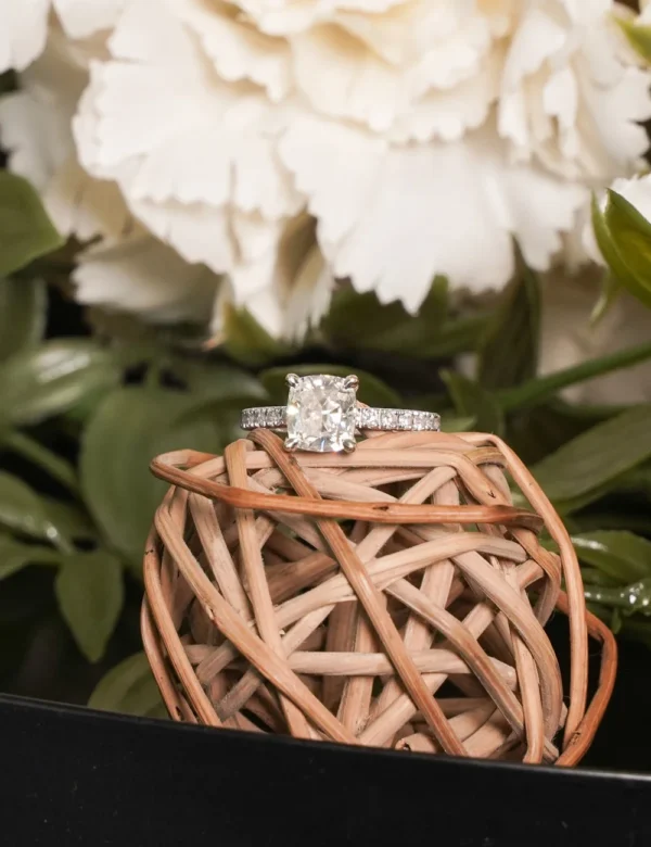 ForeverGlow Cushion Ring