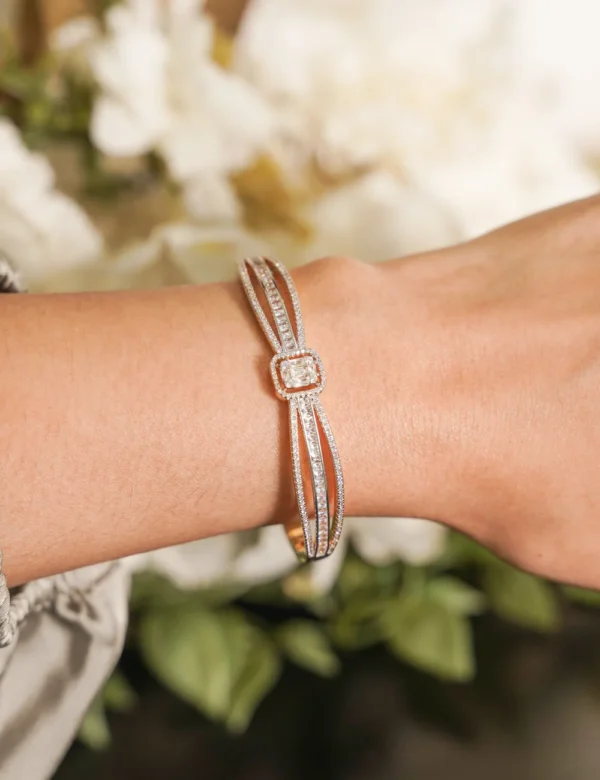 Timeless Gleam Cuff Bangle