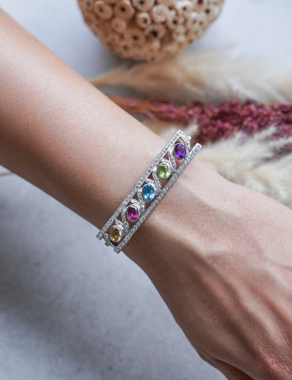 Gem Symphony Bangle