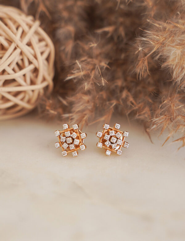 Radiance Square Earring