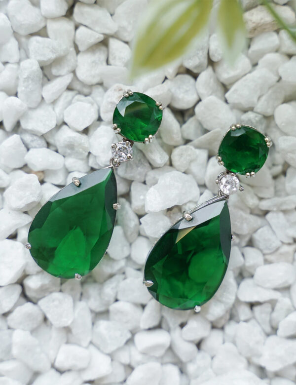Green Majesty Earring