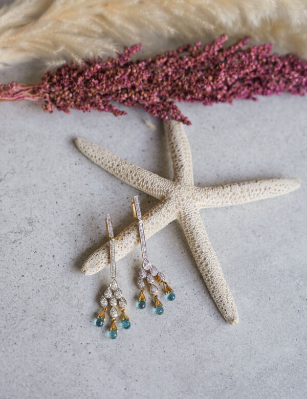 Oceanic Radiance Drop Earring