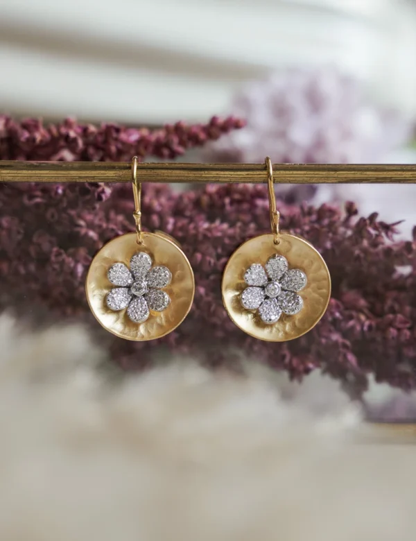 Dusky Petal Earring