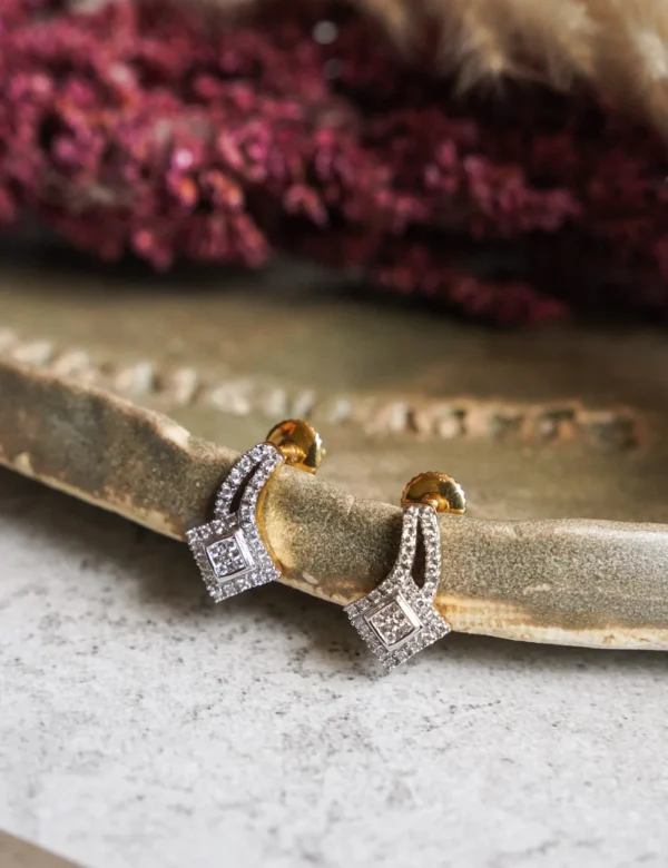 Starlight Trail Hoop Earring