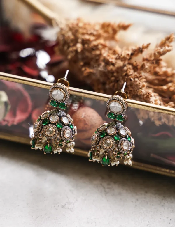 Mughal Majesty Jhumka Earring