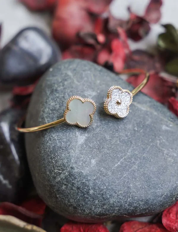 Flora Radiance Cuff Bangle