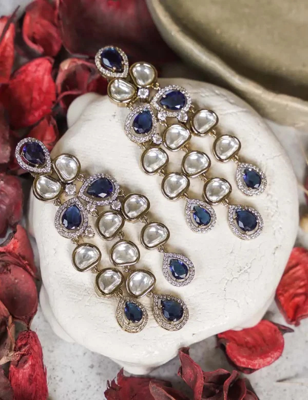 Divine Glow Kundan Earring