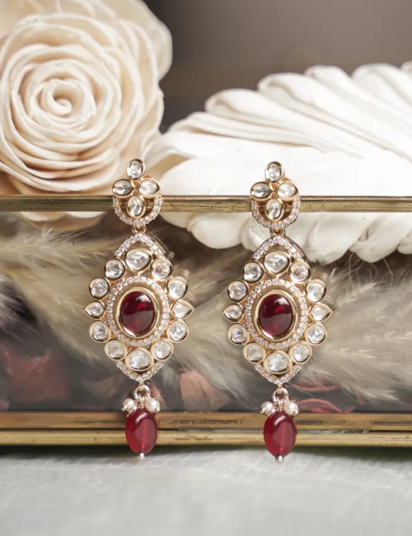 Rani Ruby Earring